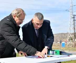 Започна изграждането на още едно кръгово кръстовище в Сливен   